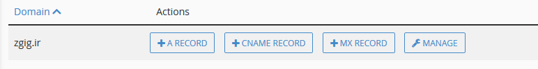 اتصال هاست دانلود به هاست اصلی وب سایت با ایجاد رکورد CNAME